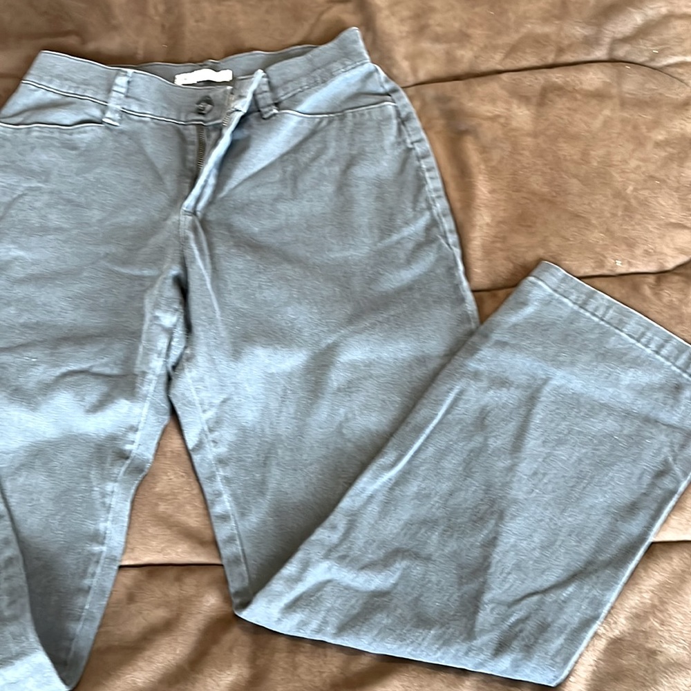 LEE grey trousers.
